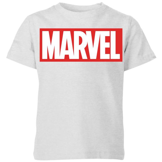 Camiseta para niño Marvel Logo - Gris - 9-10 años - Grey on Productcaster.