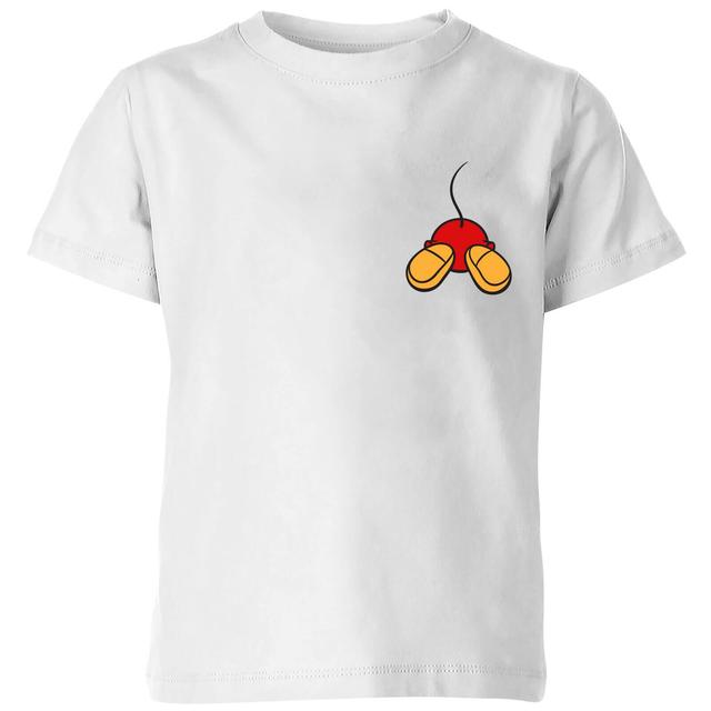 Camiseta Backside de Mickey Mouse Disney para niños - Blanco - 9-10 años - Blanco on Productcaster.