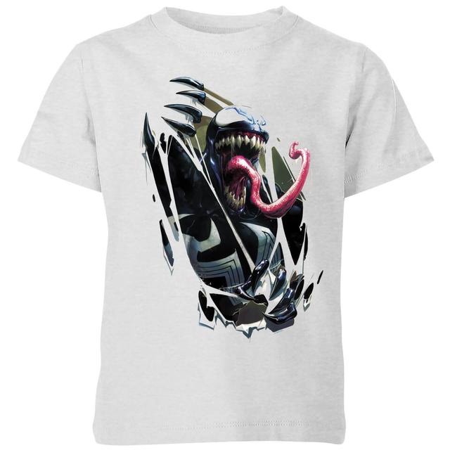 Marvel Venom Inside Me Kids' T-Shirt - Grey - 7-8 Years - Grey on Productcaster.