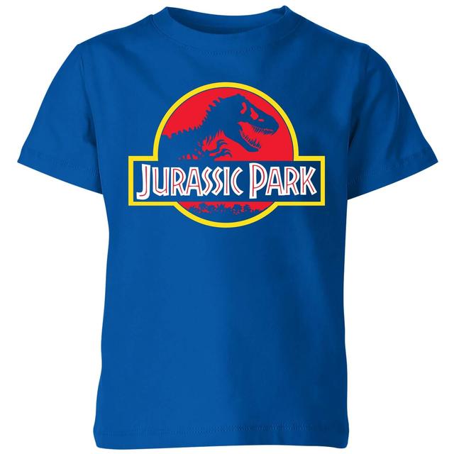 Camiseta para niño Jurassic Park Logo - Azul - 3-4 años - Blue on Productcaster.