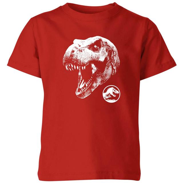 Camiseta para niños Jurassic Park T Rex - Rojo - 9-10 años - Rojo on Productcaster.