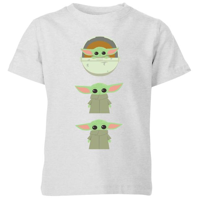 Camiseta The Mandalorian The Child Poses para niño - Gris - 5-6 años - Grey on Productcaster.