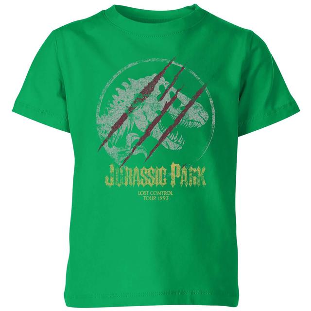 Camiseta para niño Jurassic Park Lost Control - Verde - 9-10 años - Verde on Productcaster.