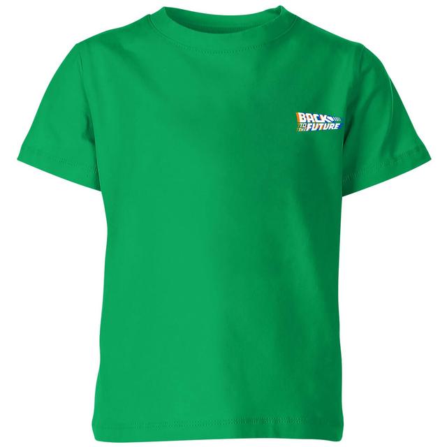 Back To The Future Kids' T-Shirt - Green - 7-8 Years - Green on Productcaster.