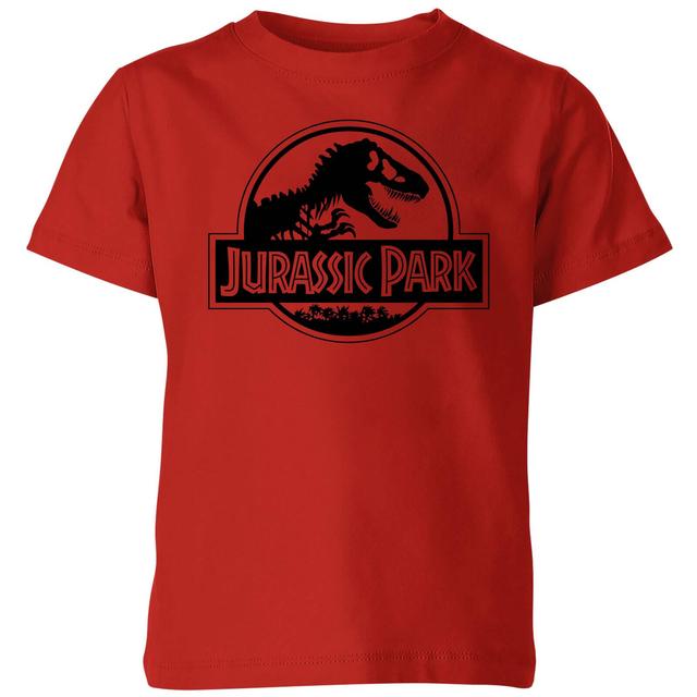 Camiseta para niño Jurassic Park Logo - Rojo - 11-12 años - Rojo on Productcaster.