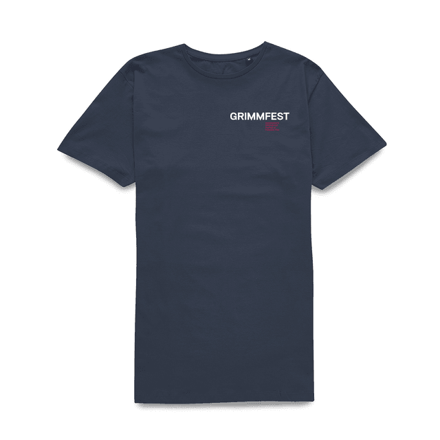 Camiseta unisex con logotipo de Grimmfest 2022 - Azul marino - XL - Azul Marino on Productcaster.