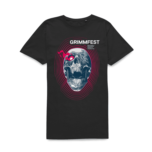 Camiseta unisex Grimmfest 2022 Skull - Negro - XXL - Negro on Productcaster.