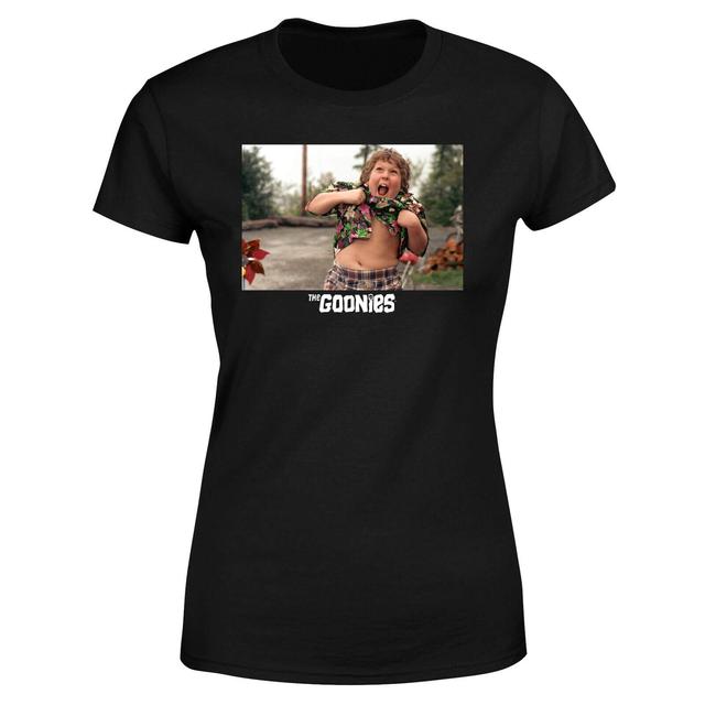 The Goonies Chunk Women's T-Shirt - Black - S - Black on Productcaster.