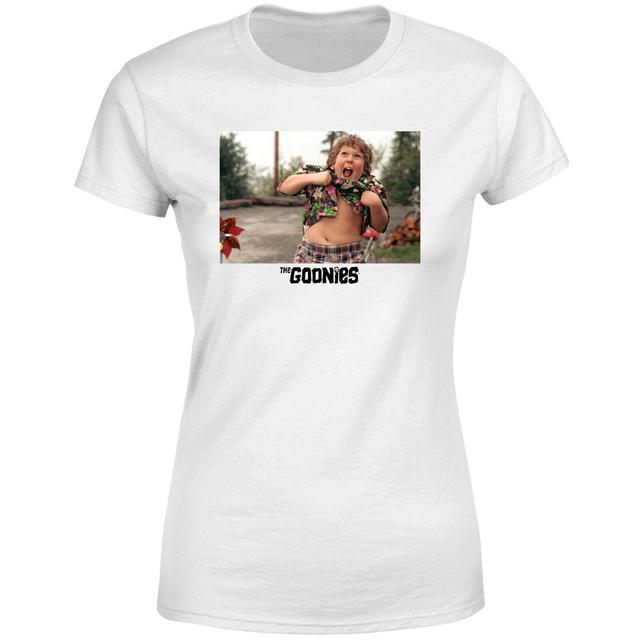 The Goonies Chunk Women's T-Shirt - White - L - Weiß on Productcaster.