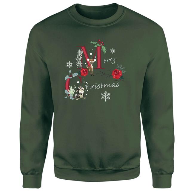 Disney Woodland Friends Christmas Jumper - Green - S on Productcaster.