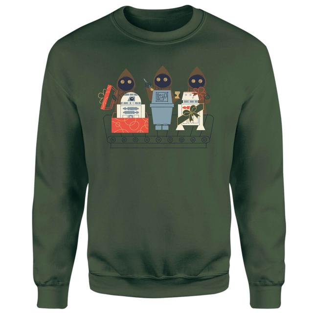 Star Wars A Jawas Gift Christmas Jumper - Green - M on Productcaster.