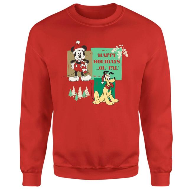 Disney Ol' Pal Christmas Jumper - Red - XL - Röd on Productcaster.