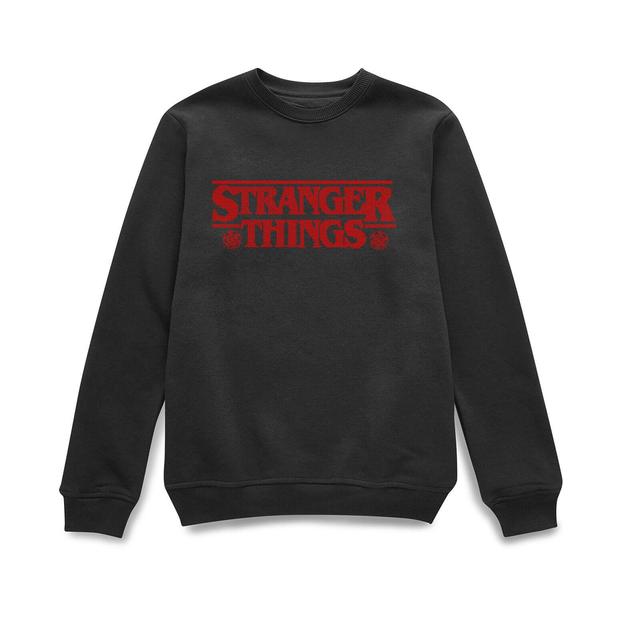 Jersey de Navidad Fairisle Logo de Stranger Things - Negro - XS - Negro on Productcaster.