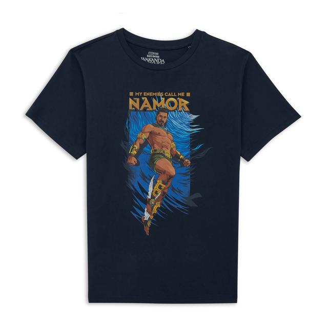 Camiseta Forever Namor para hombre de Wakanda - Azul marino - XXL - Azul Marino on Productcaster.