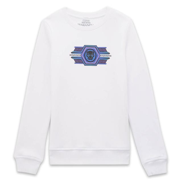 Wakanda Forever Shuri Badge Composition Kids' Sweatshirt - White - 9-10 Years - White on Productcaster.