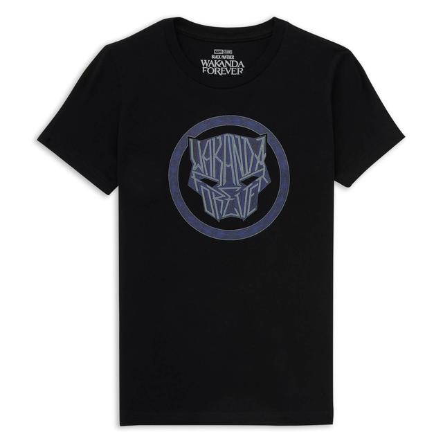 Wakanda Forever Emblem Kids' T-Shirt - Black - 11-12 Years - Black on Productcaster.