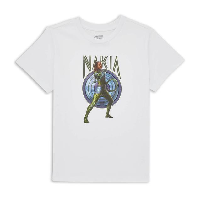 Wakanda Forever Nakia Kids' T-Shirt - White - 3-4 Anni - Bianco on Productcaster.