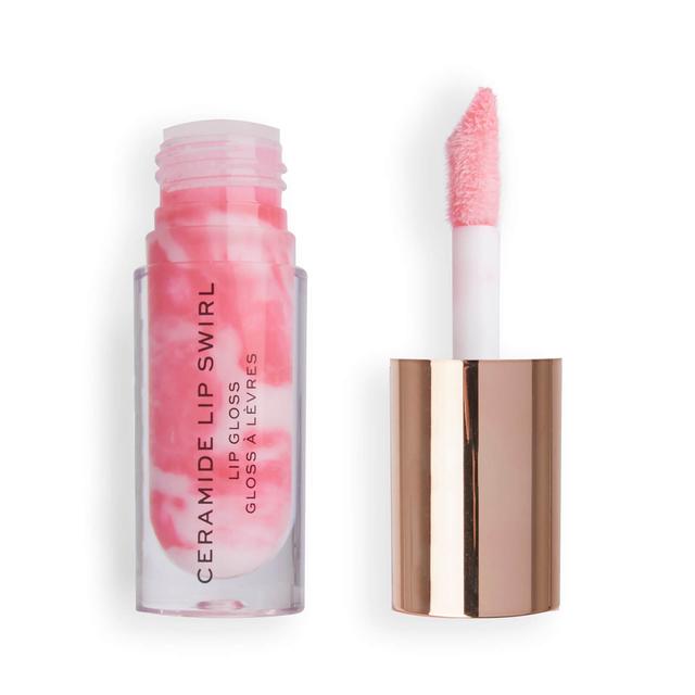 Makeup Revolution Lip Swirl Ceramide Gloss (Various Shades) - Sweet Soft Pink on Productcaster.