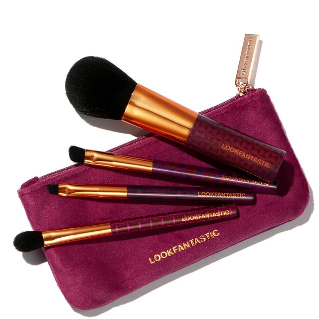 LOOKFANTASTIC Bespoke 4-piece Makeup Brush Set on Productcaster.