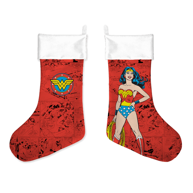 Calcetín navideño Wonder Woman Comic on Productcaster.