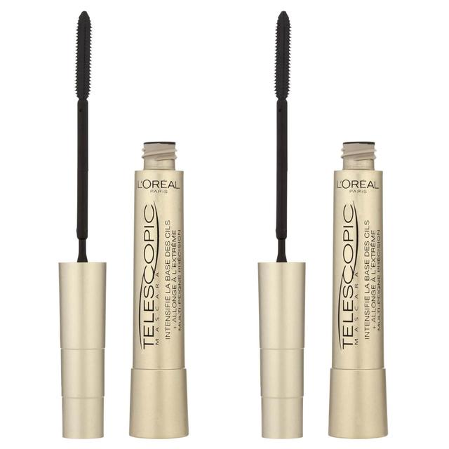 L'Oreal Paris Telescopic Mascara Duo Bundle - Black on Productcaster.