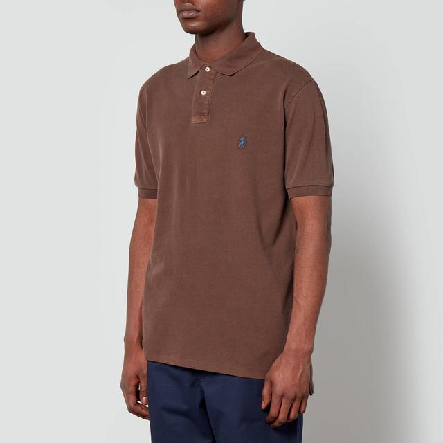 Polo Ralph Lauren Cotton-Piqué Polo Shirt - S on Productcaster.