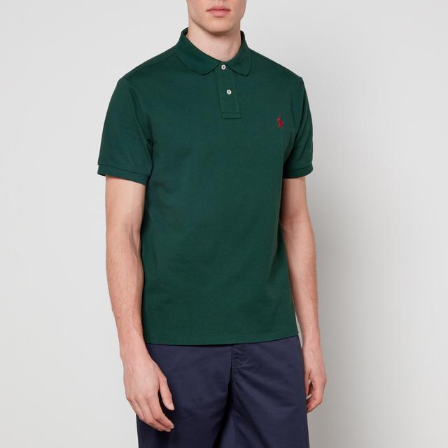 Polo Ralph Lauren Slim-Fit Cotton-Piqué Polo Shirt - M on Productcaster.