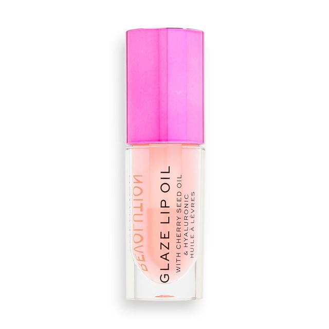 Revolution Glaze Lip Oil - Glam Pink on Productcaster.