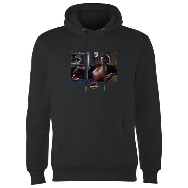 Jurassic Park Jeff Goldblum Hoodie - Black - XXL - Black on Productcaster.