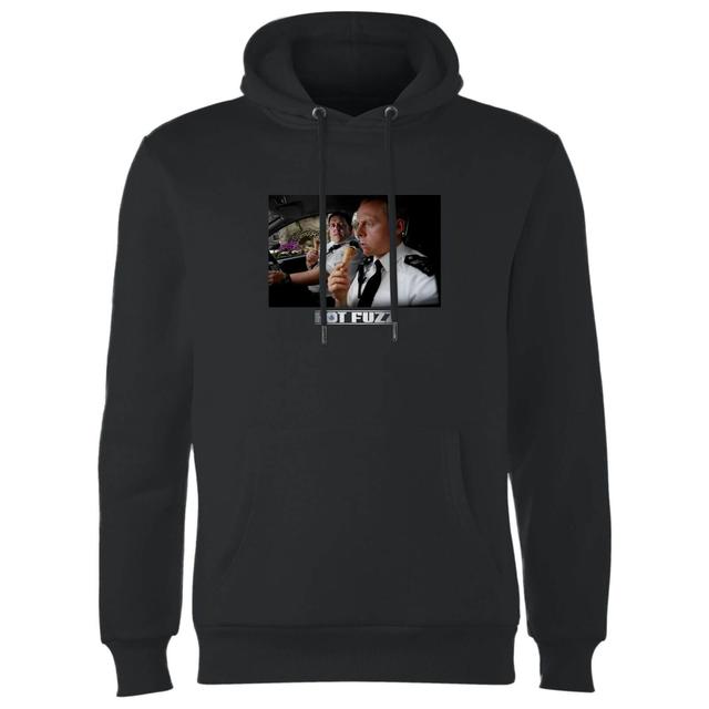 Hot Fuzz Ice Cream Scene Hoodie - Black - L - Nero on Productcaster.