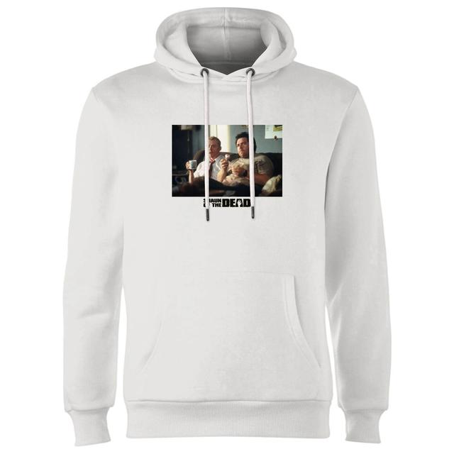 Shaun of the Dead Crisis Worsens Hoodie - White - XL - White on Productcaster.