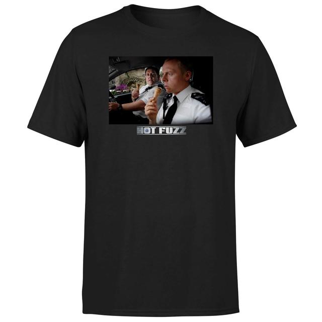 Camiseta unisex Hot Fuzz Ice Cream Scene - Negro - L - Negro on Productcaster.