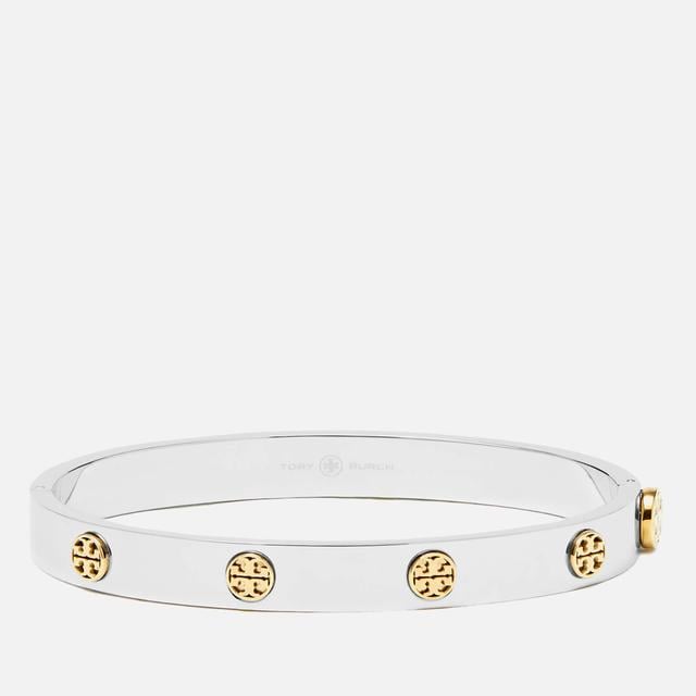 Tory Burch Miller Studded Silver-Tone Bracelet - M on Productcaster.