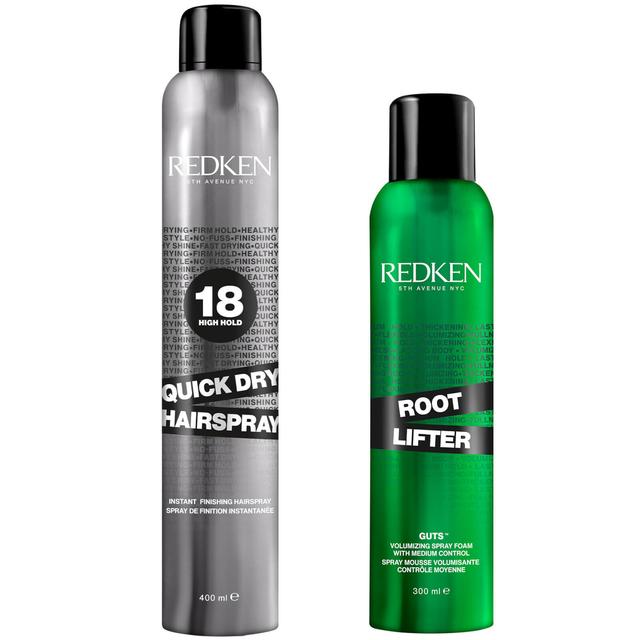 Redken Styling Root Lifting Hair Spray and Quick Dry Hair Spray Bundle on Productcaster.