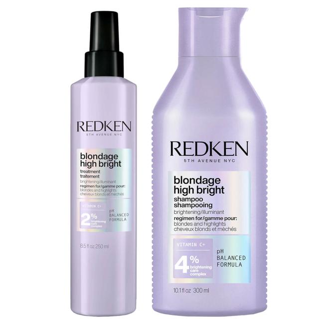 Redken High Bright Pre-Treatment and Shampoo Bundle on Productcaster.