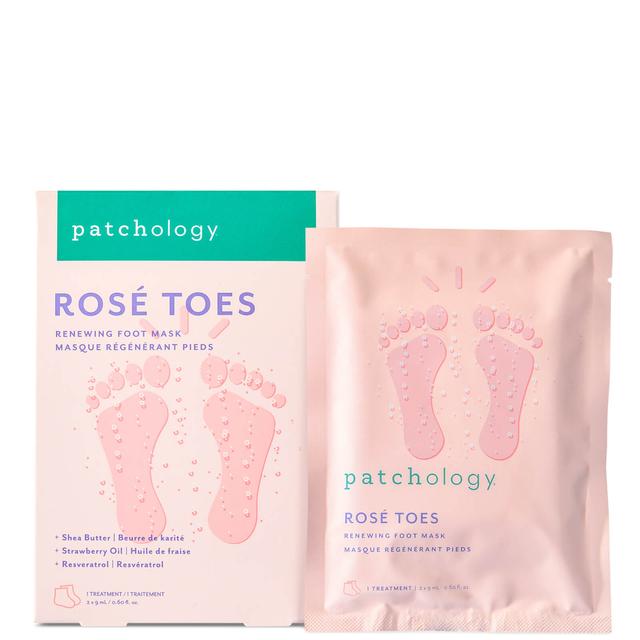 Patchology Rosé Toes -Renewing Foot Mask 60g on Productcaster.