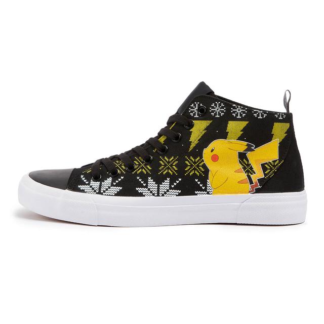 Akedo x Pokemon Pikachu Winter Black Signature High Top - UK 3 / EU 35.5 / US Men's 3.5 / Women's 5 on Productcaster.