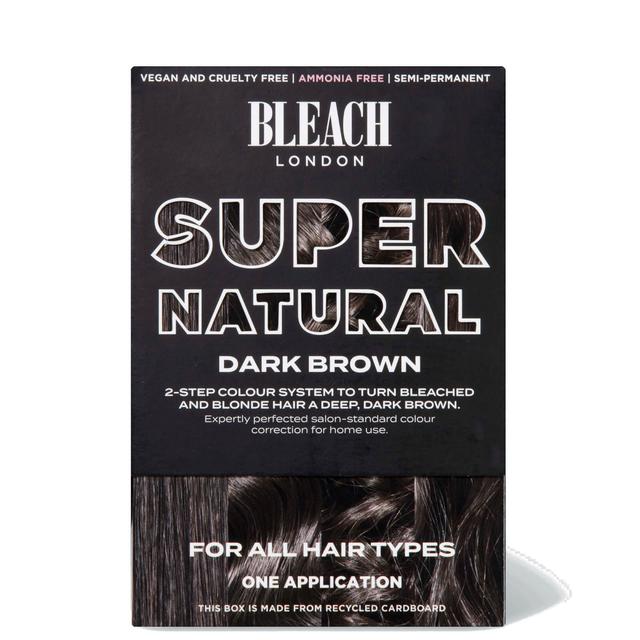 BLEACH LONDON Super Natural Kit - Dark Brown on Productcaster.