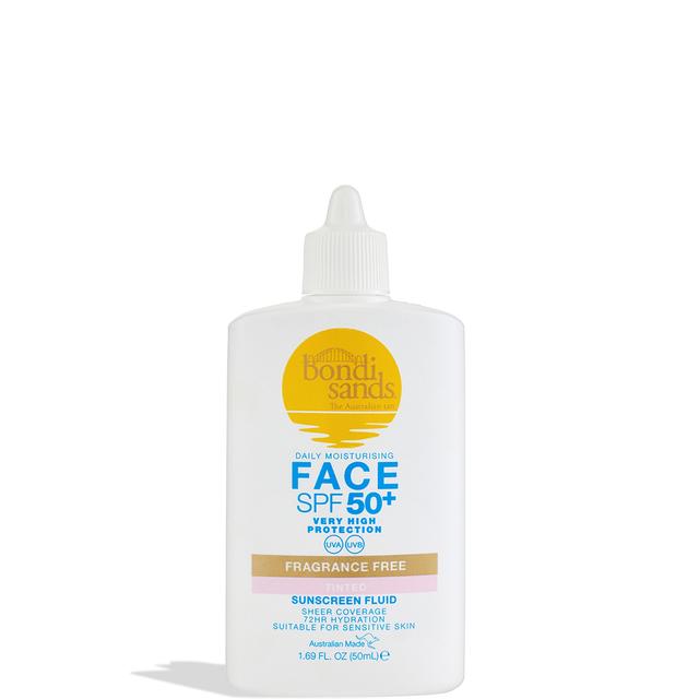 Bondi Sands SPF 50+ Fragrance Free 5 Star Tinted Face Fluid 50ml on Productcaster.