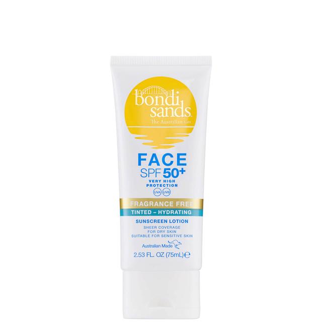 Bondi Sands SPF 50+ Fragrance Free 3 Star Hydrating Tinted Face Lotion 75ml on Productcaster.