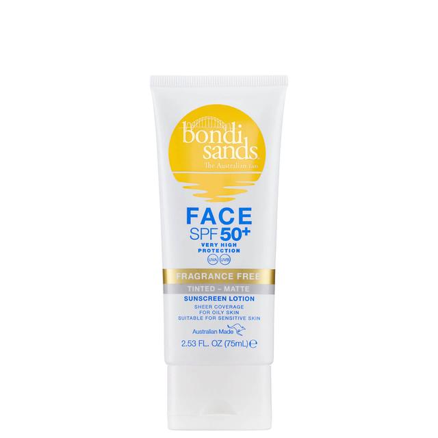 Bondi Sands SPF 50+ Fragrance Free 4 Star Matte Tinted Face Lotion 75ml on Productcaster.