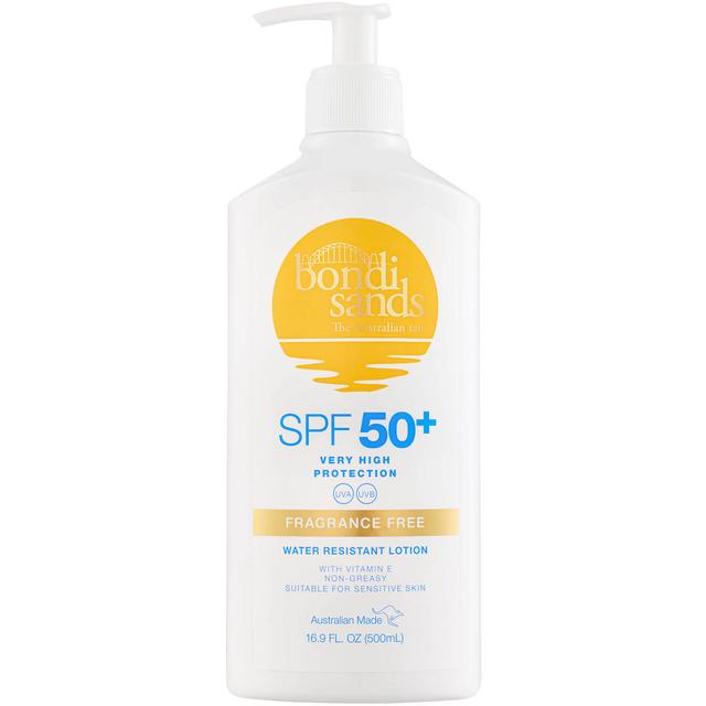 Bondi Sands SPF 50+ Fragrance Free Sunscreen Lotion Pump Pack 500ml on Productcaster.