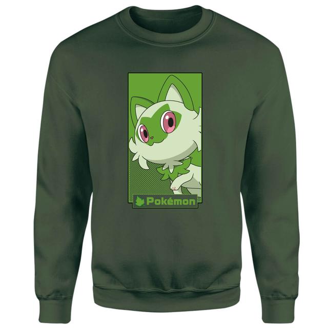 Sudadera Sprigatito de Pokémon - Verde - XS - Verde on Productcaster.