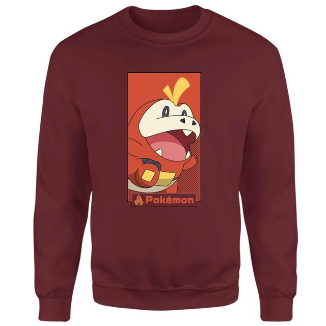 Pokémon Fuecoco Sweatshirt - Burgundy - XS on Productcaster.