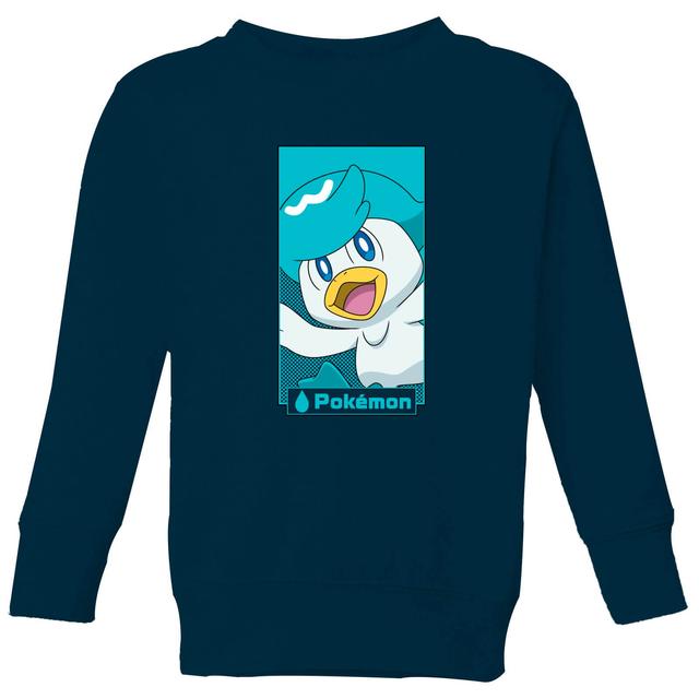 Pokémon Quaxly Kids' Sweatshirt - Navy - 9-10 Years - Navy on Productcaster.