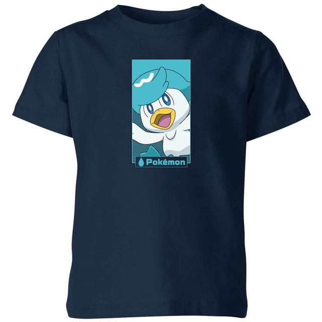 Pokémon Quaxly Kids' T-Shirt - Navy - 9-10 Jahre on Productcaster.