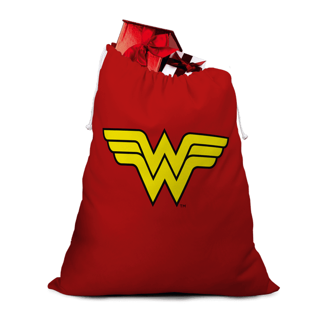 Wonder Woman Logo Christmas Santa Sack on Productcaster.