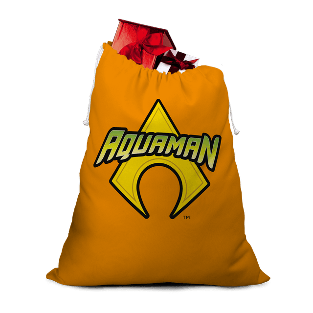 Aquaman Logo Christmas Santa Sack on Productcaster.