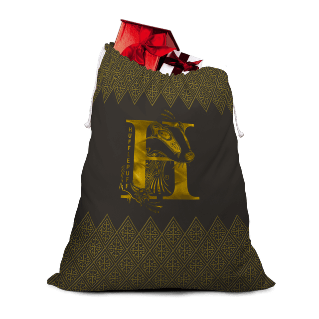 Harry Potter Hufflepuff Christmas Santa Sack on Productcaster.