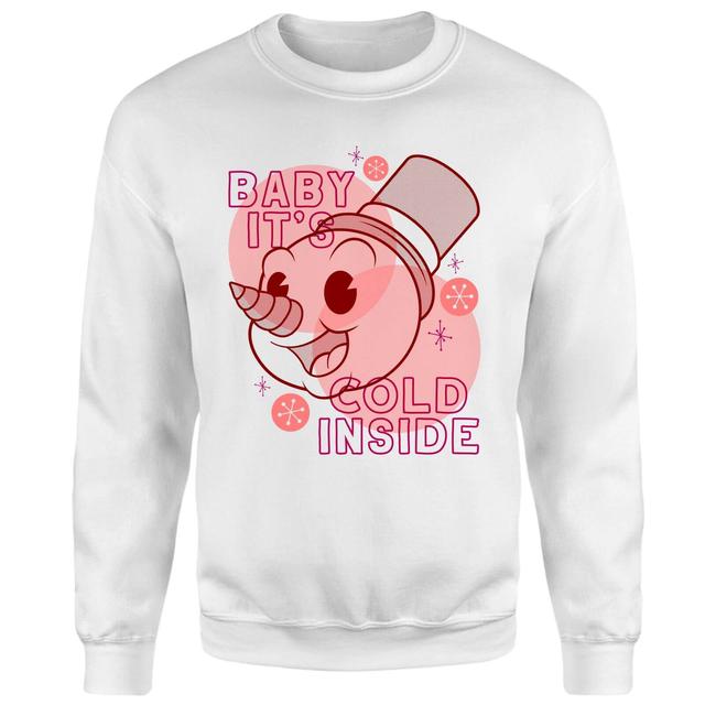 Baby It's Cold Inside Christmas Jumper - White - XXL - Weiß on Productcaster.